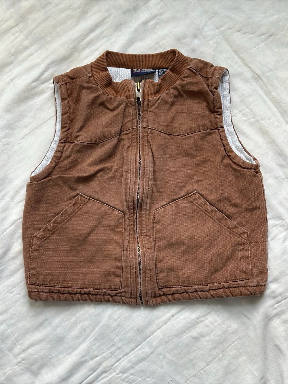 Vintage Faded Glory Canvas Vest